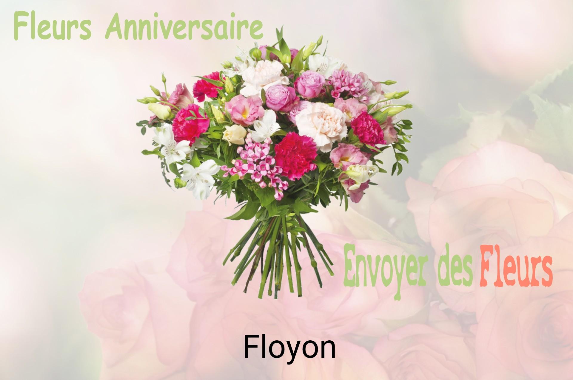 Bouquet de fleurs d’anniversaire livré à Floyon